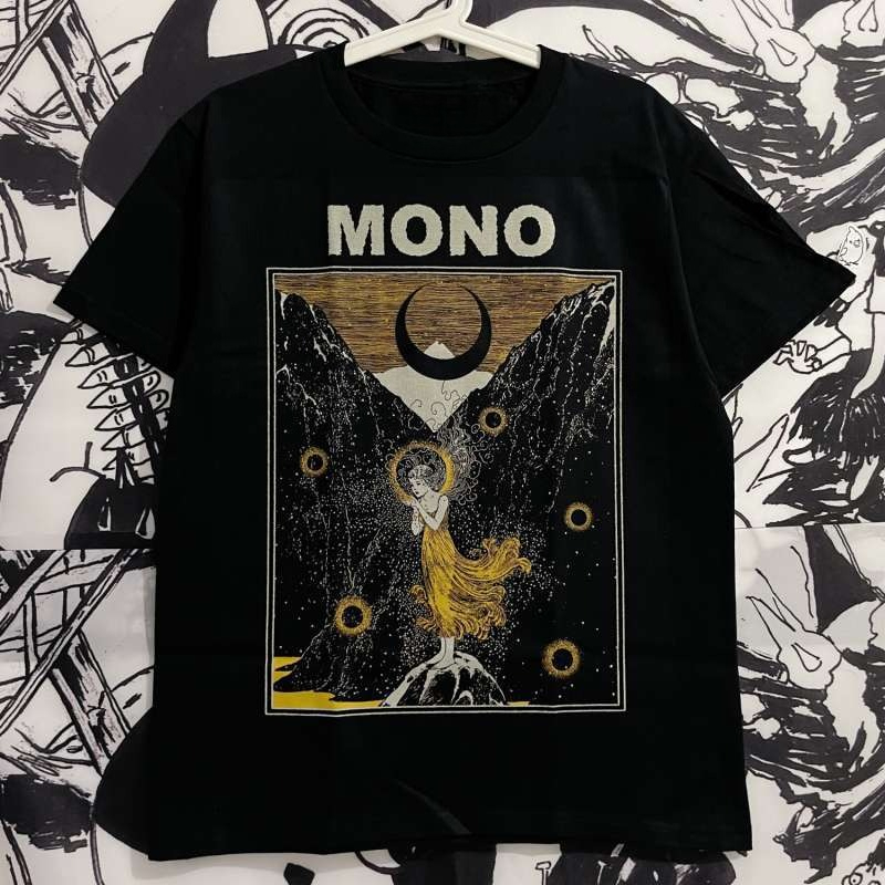 Japan Lifestyle And Culture - Kaos Band MONO Post-Rock Jepang Vintage,