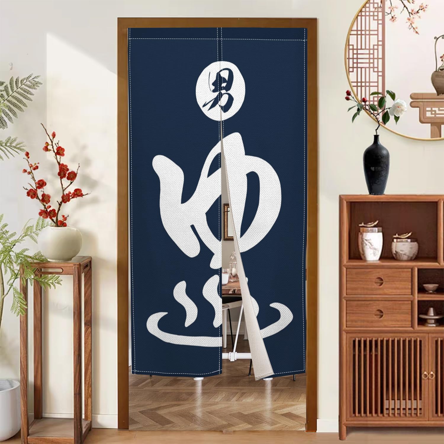 Noren Curtain Doorway - Tirai Pintu Noren Jepang Panjang Motif