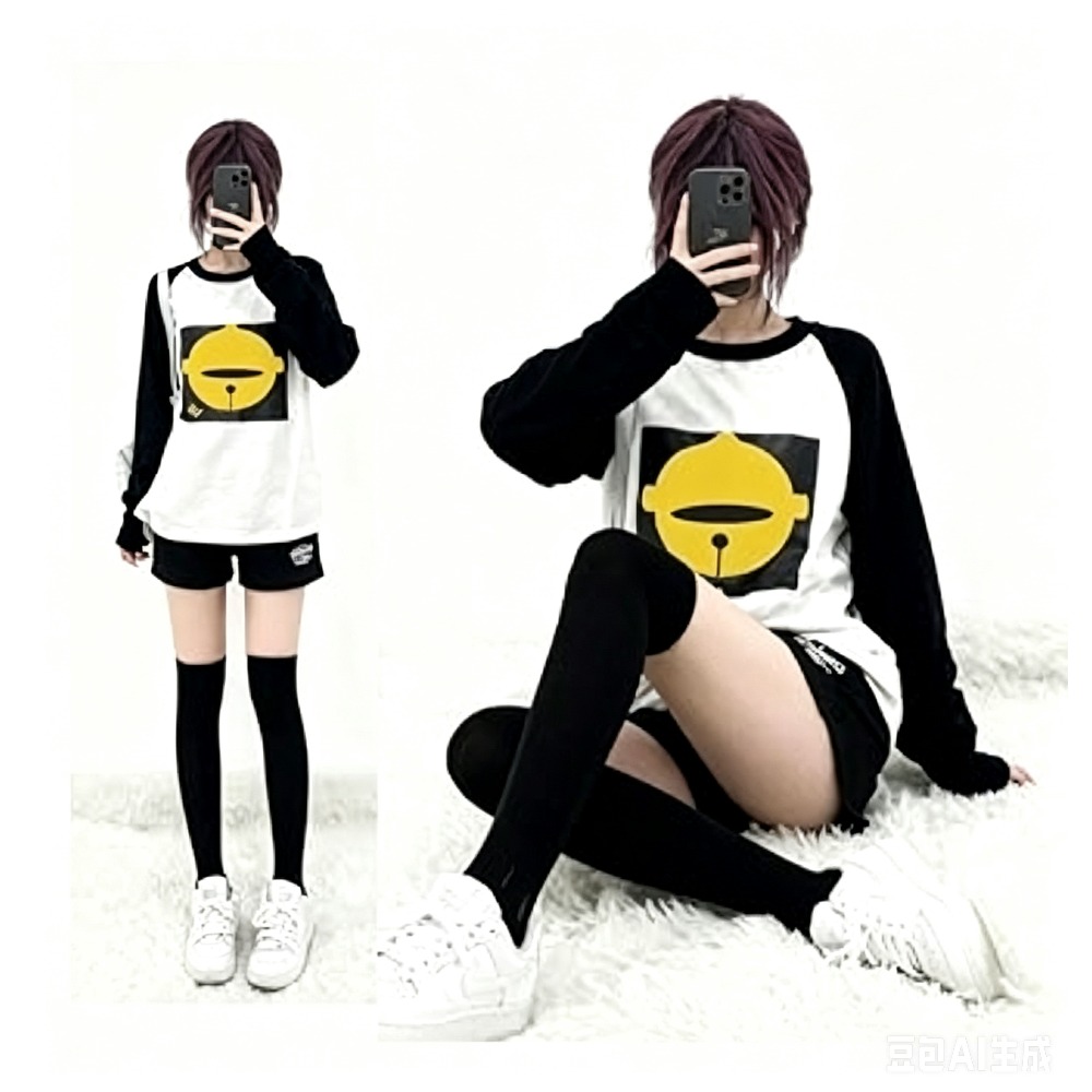 Japan Lifestyle And Culture - Kaos Lengan Panjang Anime Reze Cosplay