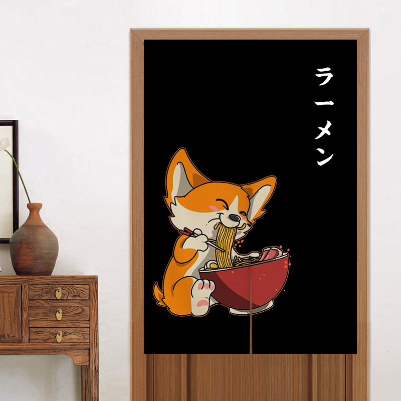 Tirai gaya Noren Resturant Jep - Noren Curtain Doorway ulasan dan harga