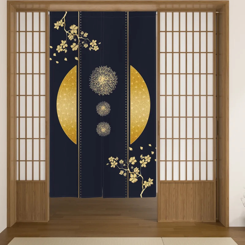 VIKAMA Tirai Pintu Pola Kucing - Noren Curtain Doorway ulasan dan harga