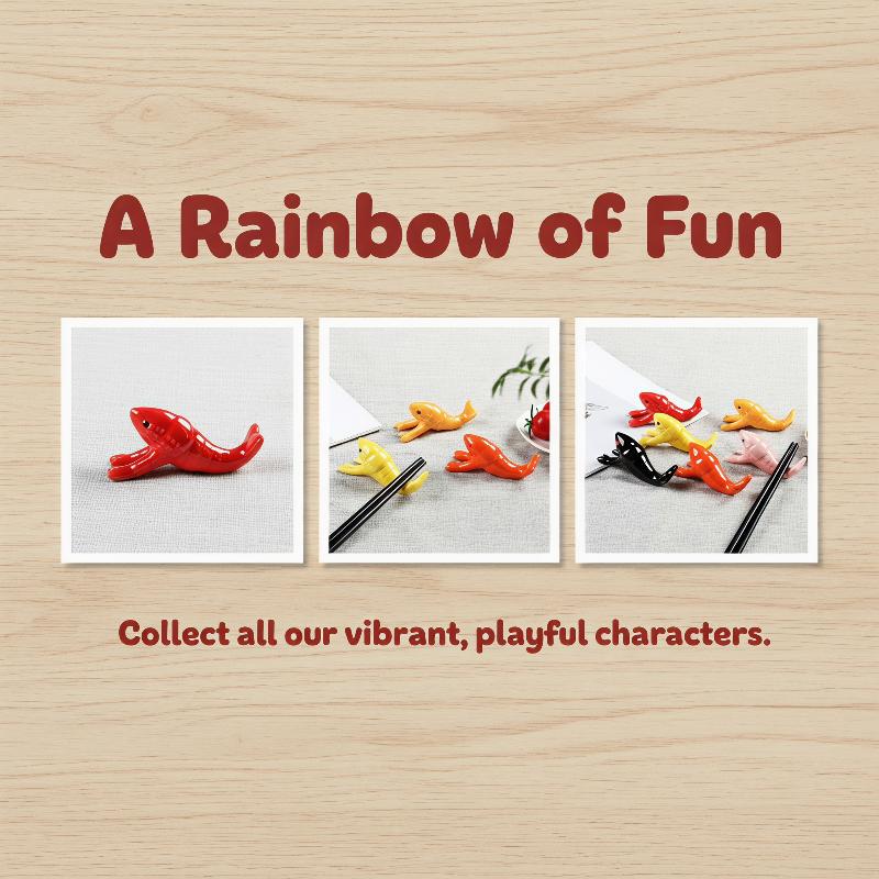 Tempat Sumpit Bentuk Lobster K - Chopstick Rest Ceramic ulasan dan harga