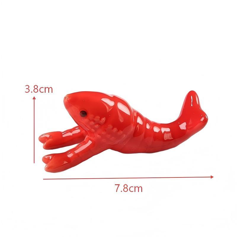 Tempat Sumpit Bentuk Lobster K - Chopstick Rest Ceramic ulasan dan harga