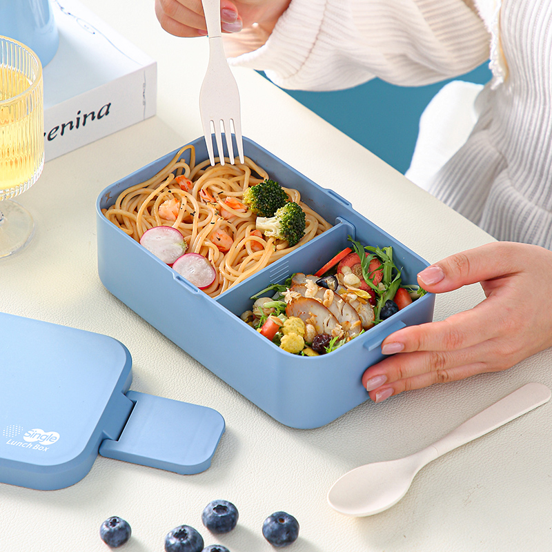 Kotak Makan Siang Piknik Serat - Bento Box Two Tier ulasan dan harga