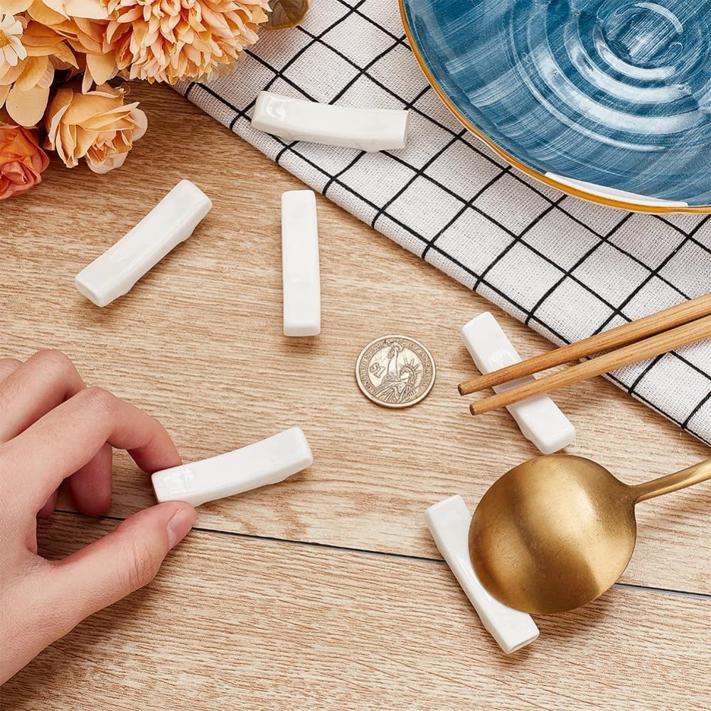 6 Buah Penyangga Sendok Kerami - Chopstick Rest Ceramic ulasan dan harga