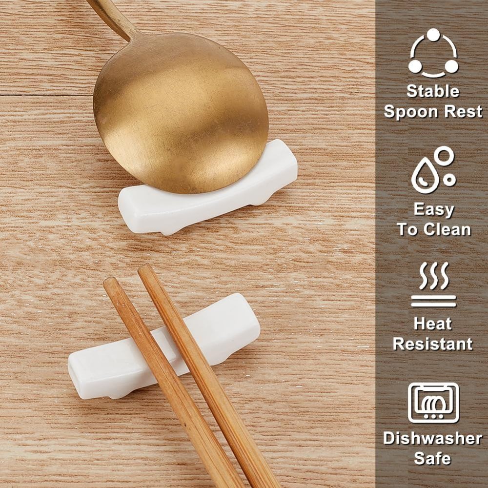 6 Buah Penyangga Sendok Kerami - Chopstick Rest Ceramic ulasan dan harga
