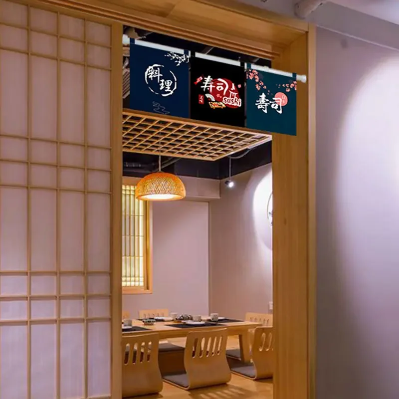 Sushi Shop iklan bendera gantu - Noren Curtain Doorway ulasan dan harga