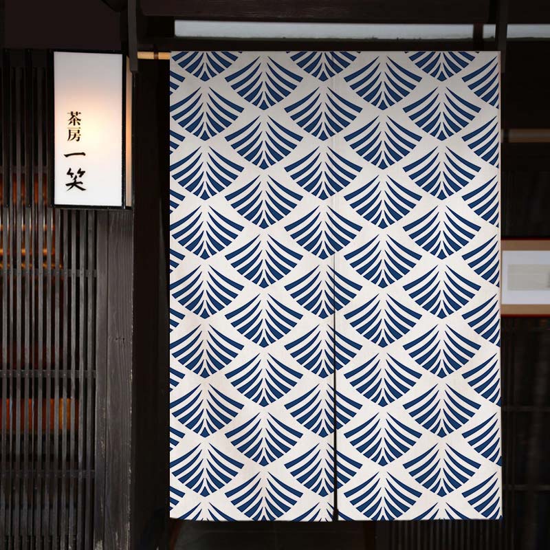 Tirai pintu Jepang Noren tekst - Noren Curtain Doorway ulasan dan harga