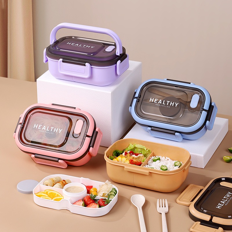 Kotak makan siang lapisan gand - Bento Box Two Tier ulasan dan harga
