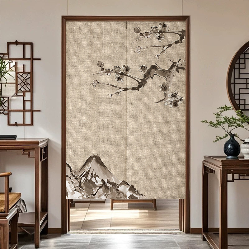 Tirai Pintu Noren Bambu VIKAMA - Noren Curtain Doorway ulasan dan harga