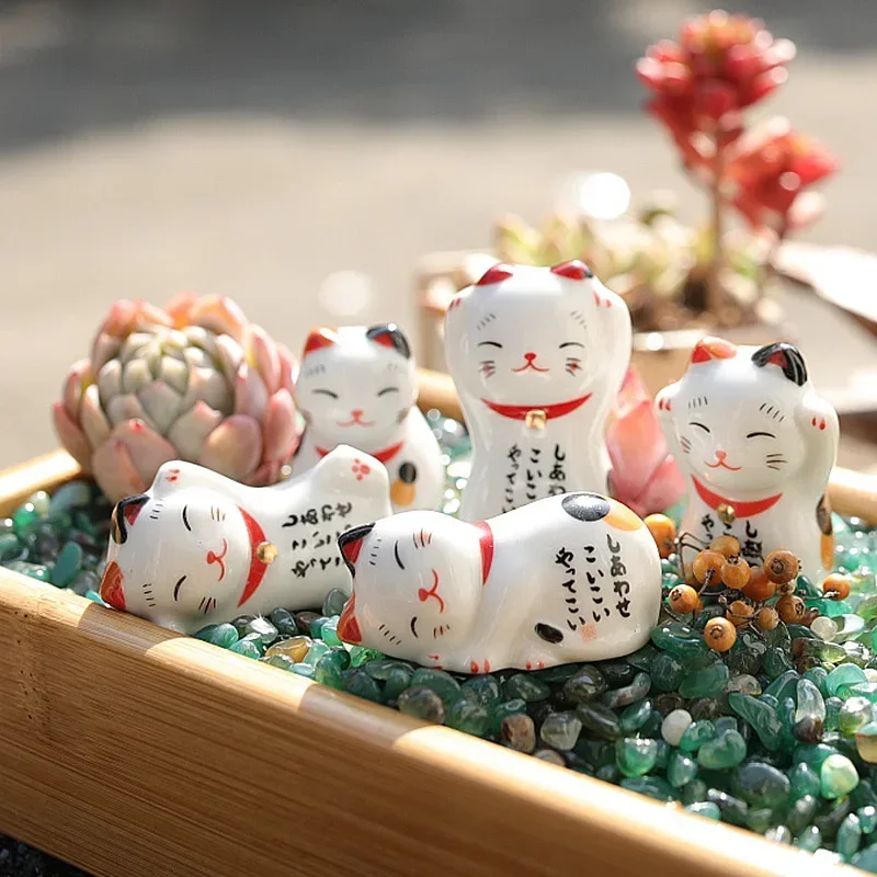1 Buah Kucing Keberuntungan Je - Chopstick Rest Ceramic ulasan dan harga