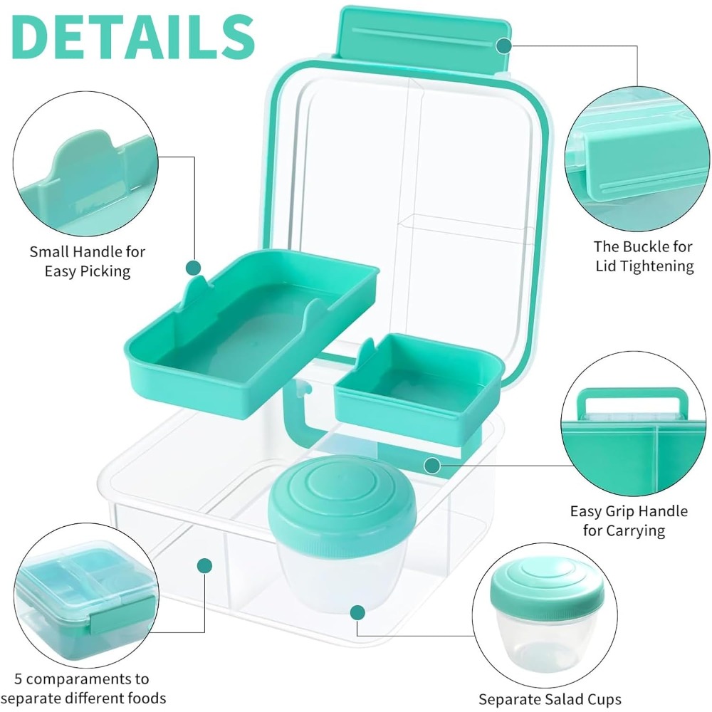 1 Buah Kotak Makan Siang Porta - Bento Box Two Tier ulasan dan harga