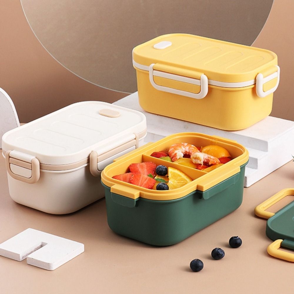 Kotak Makan Dua Kompartemen Du - Bento Box Two Tier ulasan dan harga