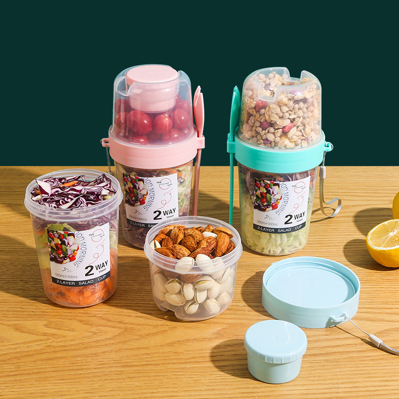 Kotak Makan Bento Dua Lapis de - Bento Box Two Tier ulasan dan harga