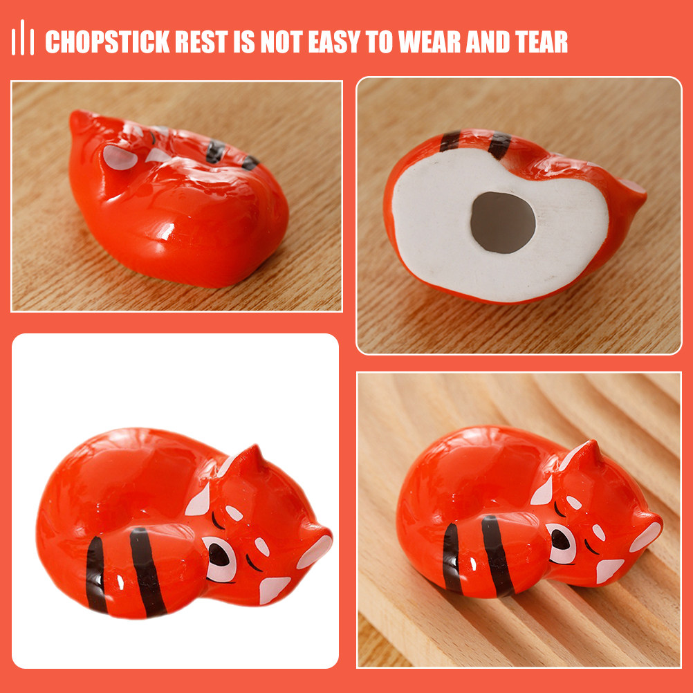 4Pcs Tempat Sumpit Keramik Des - Chopstick Rest Ceramic ulasan dan harga