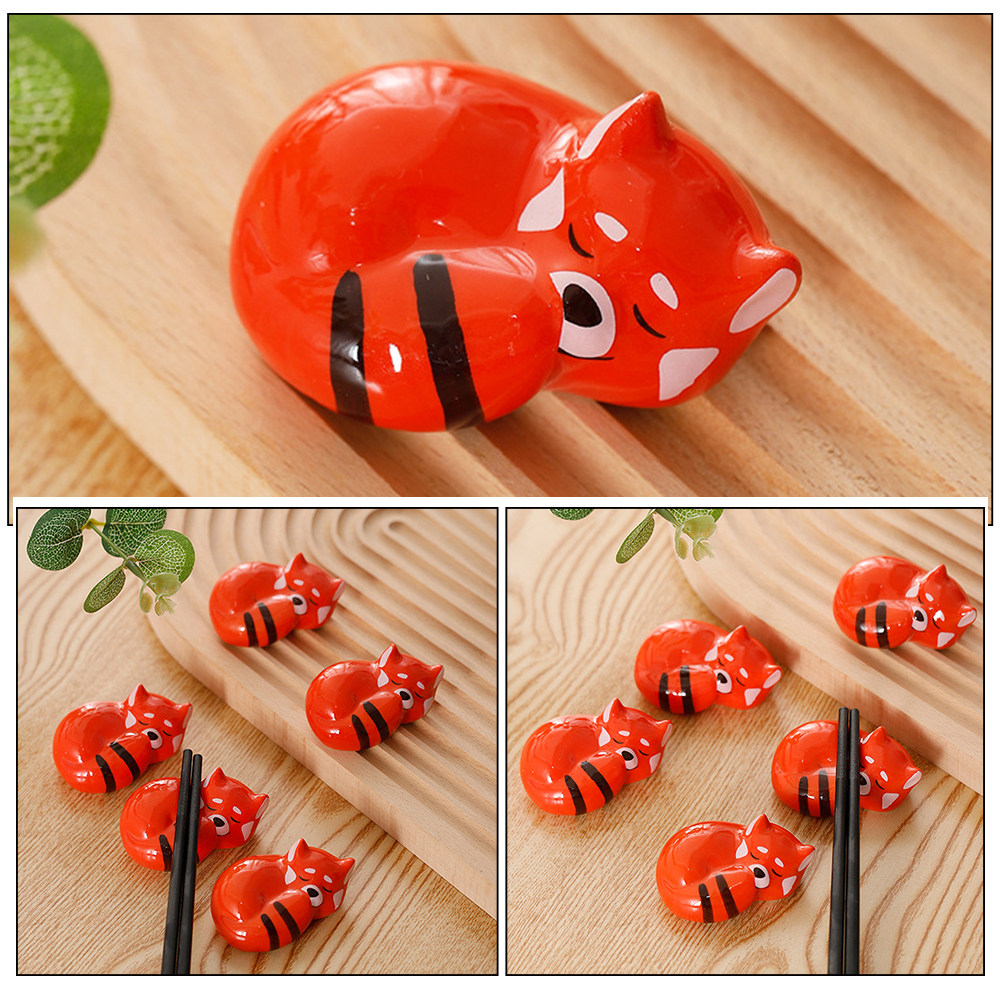 4Pcs Tempat Sumpit Keramik Des - Chopstick Rest Ceramic ulasan dan harga