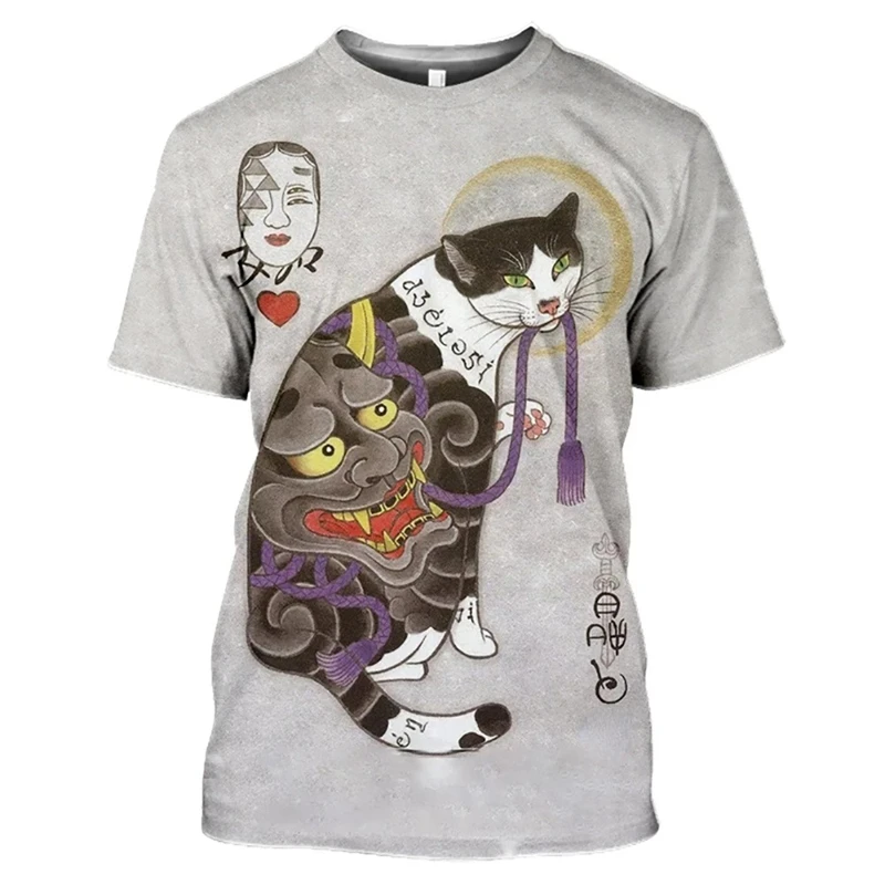 Kaos Tato Kucing Kong Fu Jepan - Japan Lifestyle And Culture ulasan dan harga