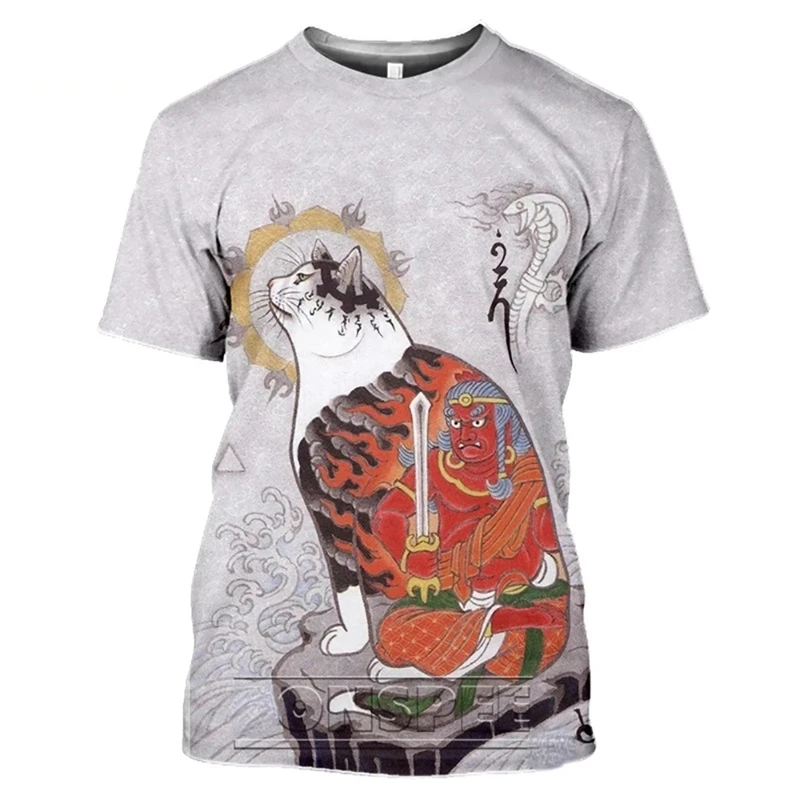 Kaos Tato Kucing Kong Fu Jepan - Japan Lifestyle And Culture ulasan dan harga