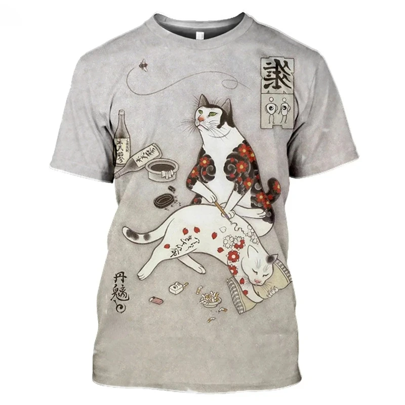 Kaos Tato Kucing Kong Fu Jepan - Japan Lifestyle And Culture ulasan dan harga